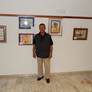 Pallare, mostra dell'artista Sayed nell'atrio del Comune (FOTO)