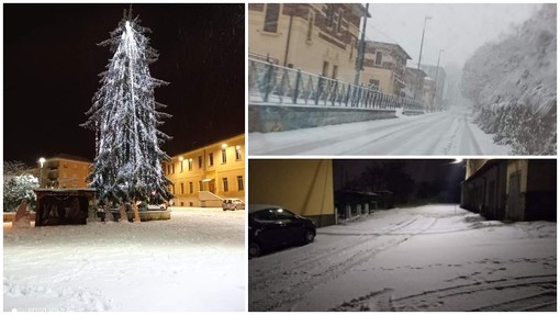 La Liguria nella morsa del maltempo: neve fino a 10 cm nell’entroterra tra Savona e Genova La Liguria nella morsa del maltempo: neve fino a 10 cm nell’entroterra tra Savona e Genova