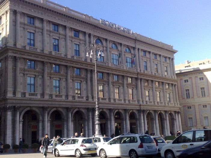 Il palazzo della Regione Liguria Il palazzo della Regione Liguria