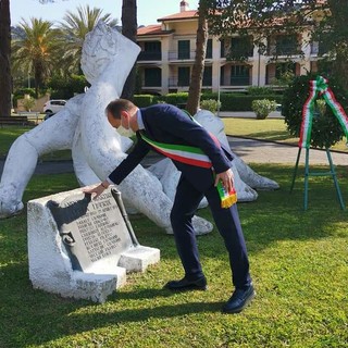 Andora, il sindaco Demichelis e l'Anpi celebrano il 25 aprile