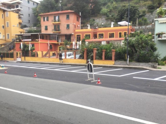 Celle Ligure, completati i lavori al parcheggio di via Colla Celle Ligure, completati i lavori al parcheggio di via Colla