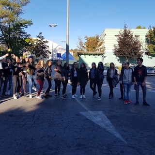 Carcare: al Liceo Calasanzio si fa lezione all'aria aperta