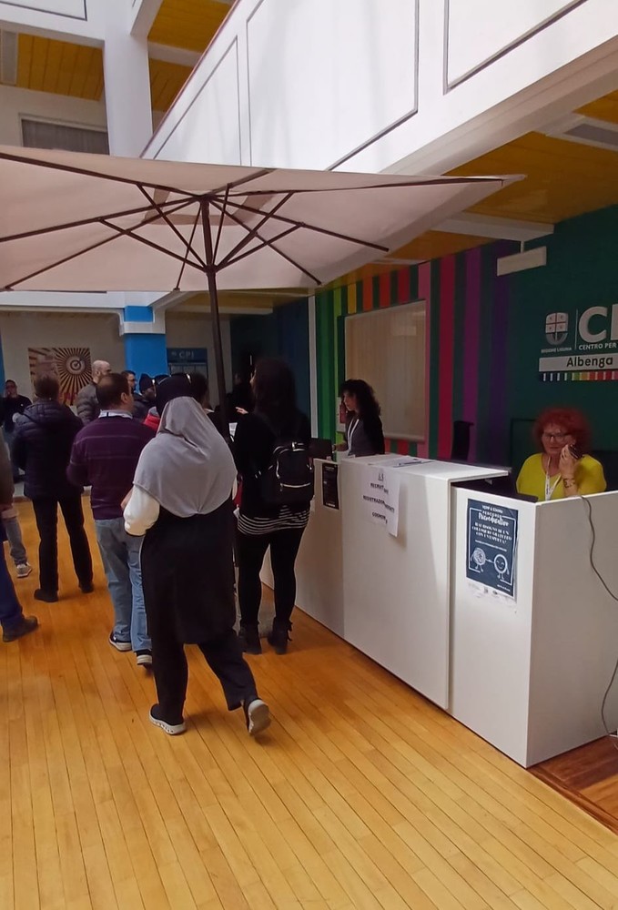 Albenga, circa 350 candidati per il recruiting day del Centro per l’Impiego Albenga, circa 350 candidati per il recruiting day del Centro per l’Impiego