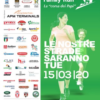 Una domenica diversa con la propria famiglia: via alla camminata di 5 km della Family Run Savona