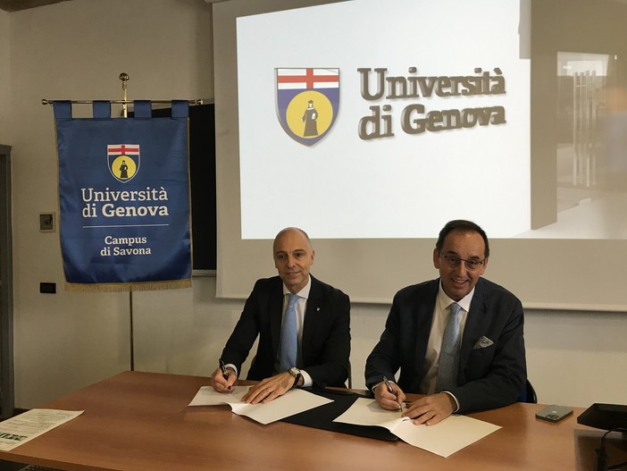"Valorizzazione e sviluppo del sistema produttivo savonese": Unione Industriali e Università di Genova siglano patto (VIDEO)