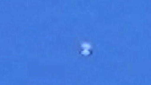 Un Ufo di forma discoidale sorvola la Riviera?