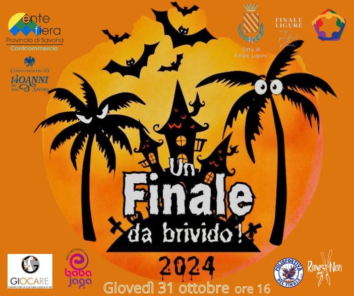 “Un Finale da Brivido” a Finale Ligure per festeggiare Halloween 2024