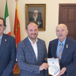 Una delegazione Lions guidata dal Governatore del Distretto 108Ia3 Oscar Bielli a Ventimiglia