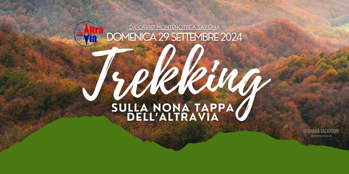 Domenica 29 settembre trekking gratuito alla scoperta dell’AltraVia sulla nona e ultima tappa del cammino Domenica 29 settembre trekking gratuito alla scoperta dell’AltraVia sulla nona e ultima tappa del cammino