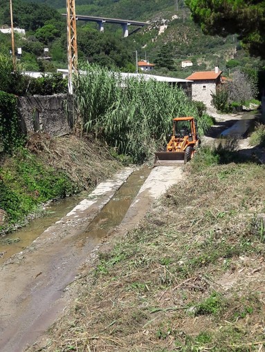 Spotorno: al via le operazioni di pulizia dei corsi d'acqua cittadini Spotorno: al via le operazioni di pulizia dei corsi d'acqua cittadini