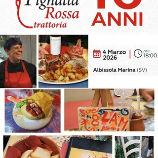 Pignatta Rossa: una festa per celebrare dieci anni di cucina e arte