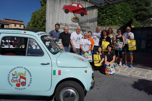 La 500 "Settebellezze" torna al Gaslini La 500 "Settebellezze" torna al Gaslini