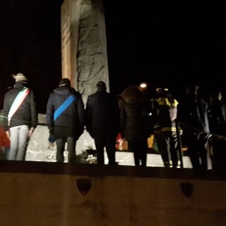 Calizzano, celebrato ieri il ricordo della "Notte di Valujki" (FOTO)