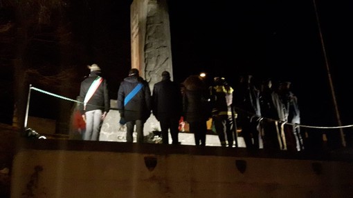 Calizzano, celebrato ieri il ricordo della "Notte di Valujki" (FOTO)