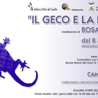 A Valleggia la mostra "Il geco e la farfalla"