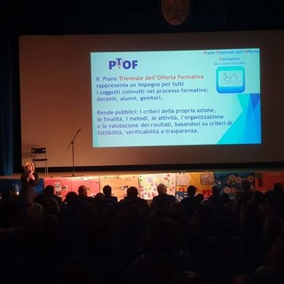 Pietra Ligure, presentata al Cinema-Teatro Moretti la rendicontazione sociale dell'Istituto Comprensivo Pietra Ligure, presentata al Cinema-Teatro Moretti la rendicontazione sociale dell'Istituto Comprensivo
