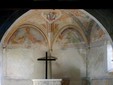 6 – Gli affreschi all’interno della chiesa di San Lorenzino (Archivio fotografico Museo Archeologico del Finale)