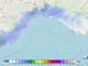 La distribuzione delle piogge nelle ultime 12 ore