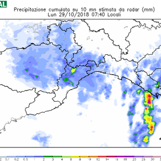 Allerta meteo: nessun disagio nella notte in provincia di Savona. Ci si prepara alla giornata di allerta