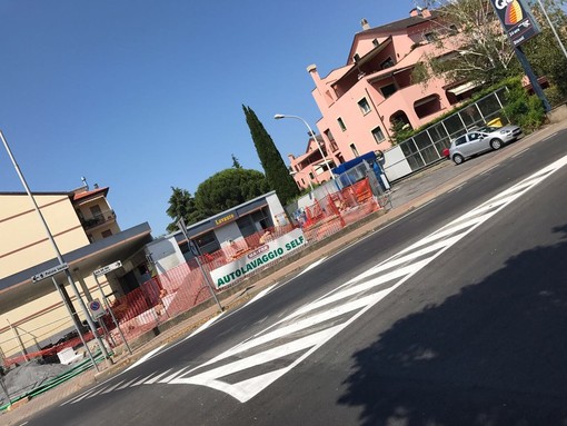 Albenga, prosegue il restyling di viale Pontelungo Albenga, prosegue il restyling di viale Pontelungo
