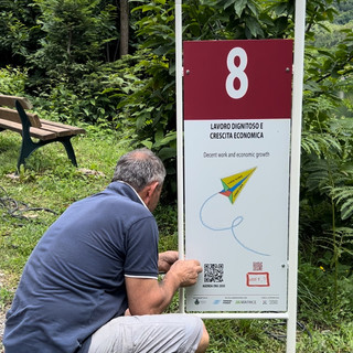 Osiglia, passeggiata per fare "Goal" con 17 pannelli