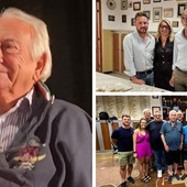 Festa per Dino Ardoino: il "Presidentissimo" della Croce Bianca di Albenga compie 85 anni Festa per Dino Ardoino: il "Presidentissimo" della Croce Bianca di Albenga compie 85 anni