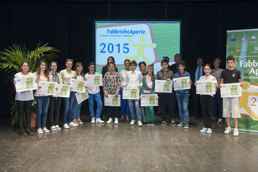 Fabbriche Aperte: il secondo gruppo di 13 vincitori dell’ottava edizione premiati a Cairo Montenotte Fabbriche Aperte: il secondo gruppo di 13 vincitori dell’ottava edizione premiati a Cairo Montenotte