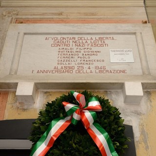 Alassio: una toccante cerimonia in Comune per ricordare Luigi Therisod (FOTO e VIDEO)