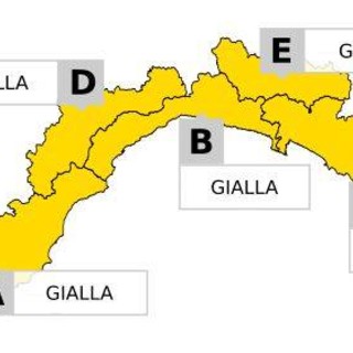 Meteo, dalle 10 alle 20 l'allerta gialla per temporali su tutta la Liguria