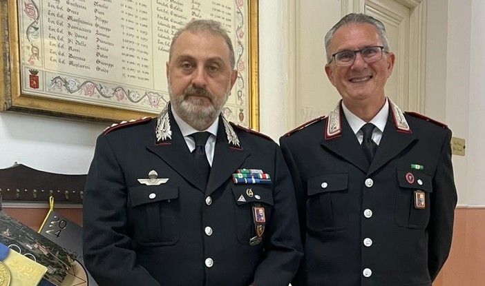 Carabinieri, il luogotenente Angelo Elena va in pensione