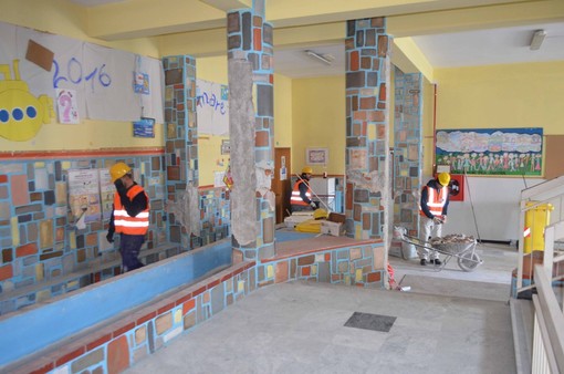 Andora, al via i lavori di consolidamento statico della scuola primaria "Silvio Novaro” (FOTO) Andora, al via i lavori di consolidamento statico della scuola primaria "Silvio Novaro” (FOTO)