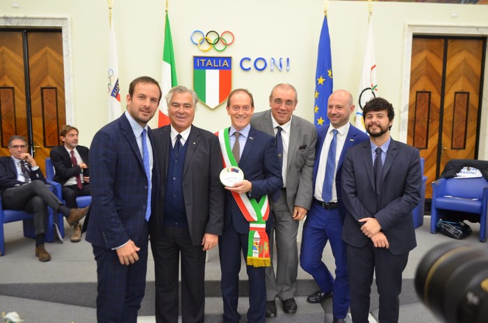 Andora è "Comune europeo dello sport 2018", con il premio del CONI Andora è "Comune europeo dello sport 2018", con il premio del CONI