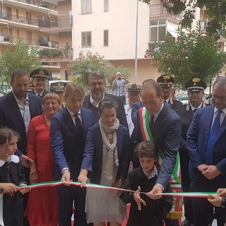 Andora: torna a suonare la campanella della scuola di via Cavour (FOTO e VIDEO)