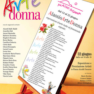 Alassio: "Arte Donna" oggi la premiazione del concorso