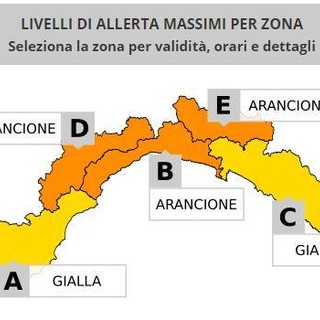 Meteo, emanata allerta per neve anche nel savonese