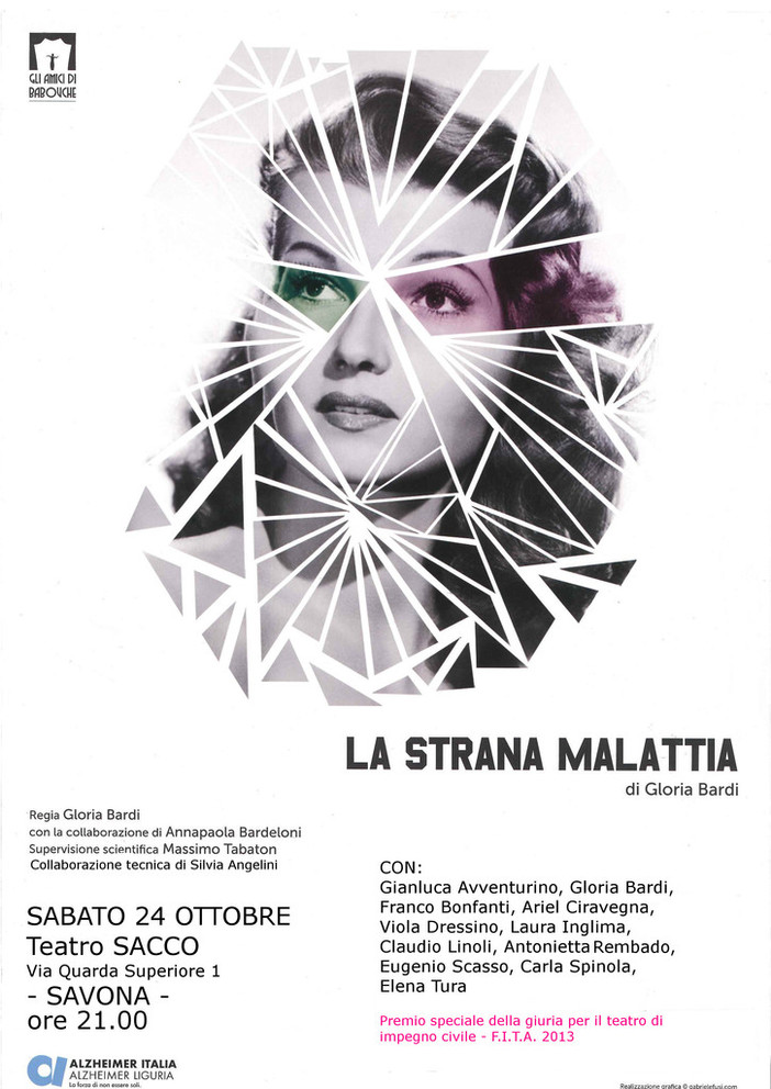 Savona: "La strana Malattia" sabato in scena al teatro Sacco