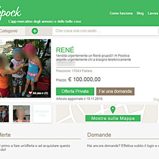 Proposta choc su un sito di annunci: "Vendo un rene per 100 mila euro. A Pallare"