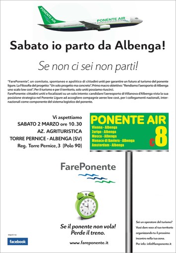Sabato 2 marzo terzo incontro del comitato "FarePonente" a Torre Pernice di Albenga Sabato 2 marzo terzo incontro del comitato "FarePonente" a Torre Pernice di Albenga
