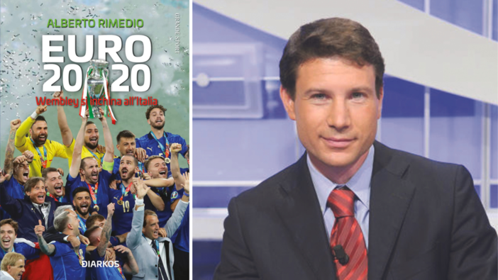 Alberto Rimedio racconta il suo libro "Euro 2020. Wembley si inchina all'Italia" martedì 6 settembre a Busto Alberto Rimedio racconta il suo libro "Euro 2020. Wembley si inchina all'Italia" martedì 6 settembre a Busto