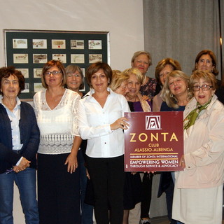 Iniziata l’attività dell’anno sociale  dello Zonta  Club di Alassio-Albenga