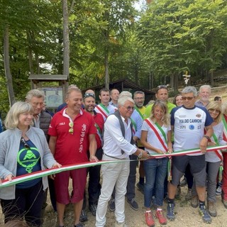A Roburent inaugurata la 'via dei Cannoni', un percorso tra storia e natura [VIDEO]