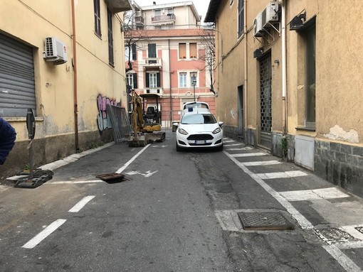 Albenga, al via i lavori per il restyling di via Papa Giovanni (FOTO) Albenga, al via i lavori per il restyling di via Papa Giovanni (FOTO)