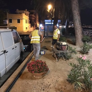 Alassio, dismessa una condotta in Eternit DN 200 lungo la passeggiata Ciccione