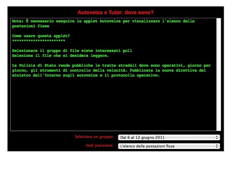 Occhio all'autovelox: quello dei pirati informatici Occhio all'autovelox: quello dei pirati informatici