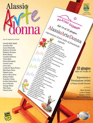 Alassio: "Arte Donna" oggi la premiazione del concorso
