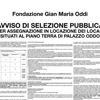 Avviso di selezione pubblica per assegnazione in Locazione ad Albenga