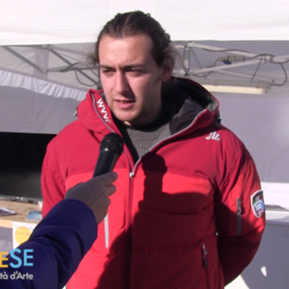 A Garessio 2000 un tapis roulant per i bimbi illuminato per la sera (Video)