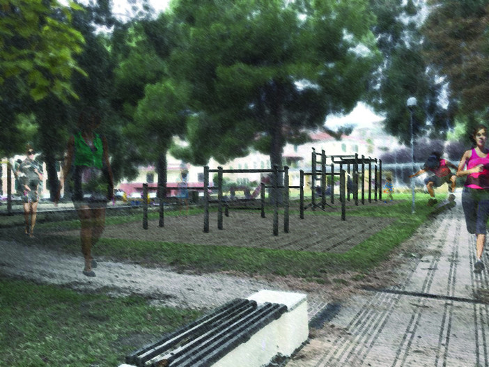 Albenga: una palestra a cielo aperto realizzata dai giovani per i giovani