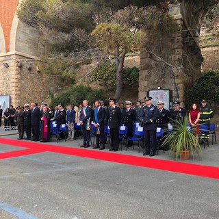 immagine di repertorio: l'inaugurazione del Largo Fiamme Gialle ad Alassio immagine di repertorio: l'inaugurazione del Largo Fiamme Gialle ad Alassio