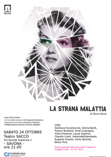 Savona: "La strana Malattia" sabato in scena al teatro Sacco